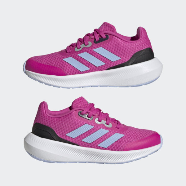 Zapatos de encaje Adidas RunFalcon 3 para niños-