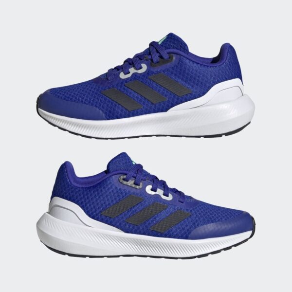 Zapatos de encaje Adidas RunFalcon 3 para niños-