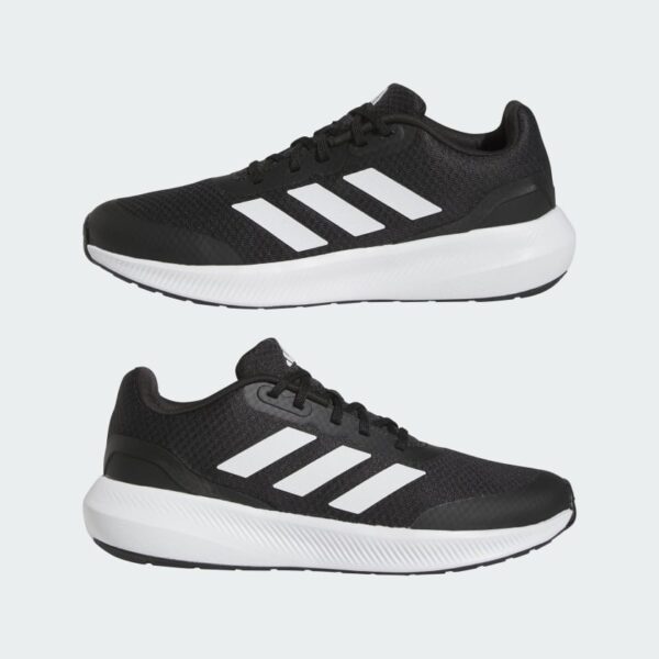 Zapatos de encaje Adidas RunFalcon 3 para niños-