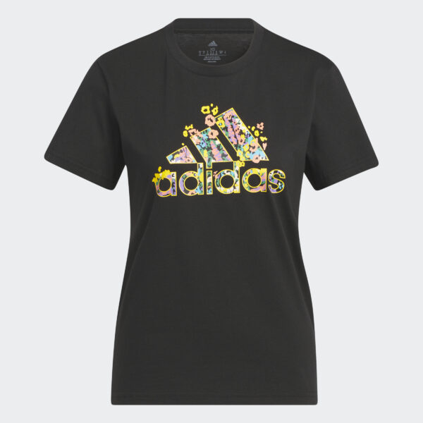 Camiseta Adidas  Floral Insignia del Deporte Gráfico-