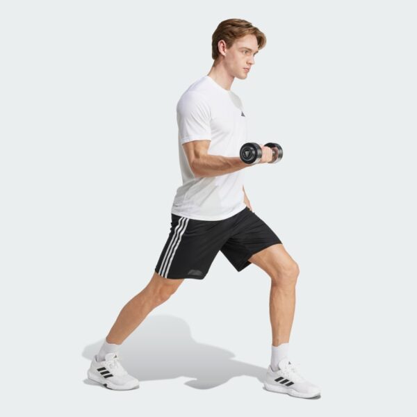 Pantalones Cortos de Entrenamiento Adidas  Train Essentials Piqué 3 Rayas-