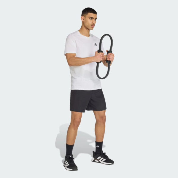 Pantalones cortos de entrenamiento tejidos Adidas Train Essentials para hombre-