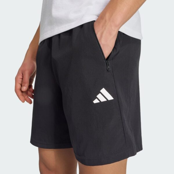 Pantalones cortos de entrenamiento tejidos Adidas Train Essentials para hombre-