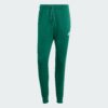 Pantalones cónicos regulares de vellón Adidas Essentials para hombre-
