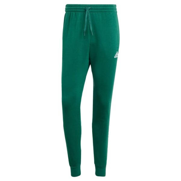 Pantalones cónicos regulares de vellón Adidas Essentials para hombre-
