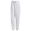 IN6178_plp_white_mannequin.jpg Pantalones holgados de vellón de 3 bandas Adidas Essentials para mujer-