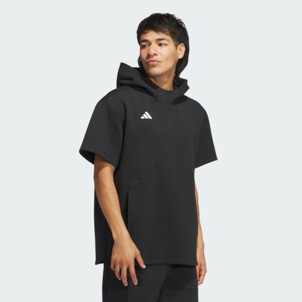 Sudadera con capucha de manga corta Adidas Dugout para hombre (género neutro)-