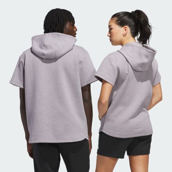 Sudadera con capucha de manga corta Adidas Dugout para hombre (género neutro)-