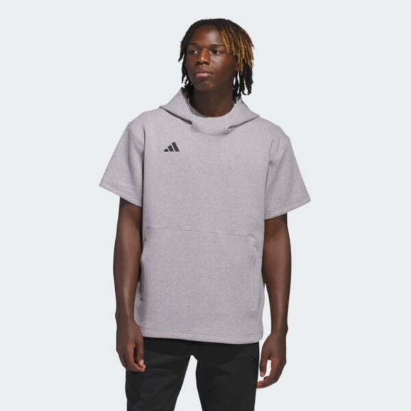 Sudadera con capucha de manga corta Adidas Dugout para hombre (género neutro)-