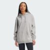 Sudadera con capucha polar oversize  Essentials para mujer-