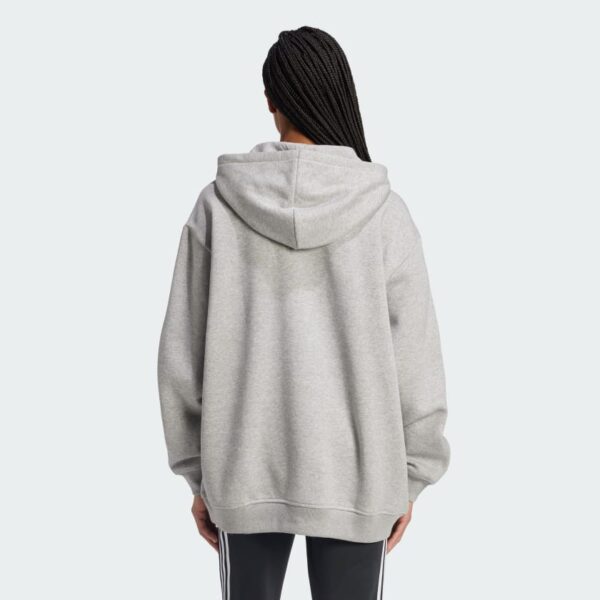 Sudadera con capucha polar oversize  Essentials para mujer-