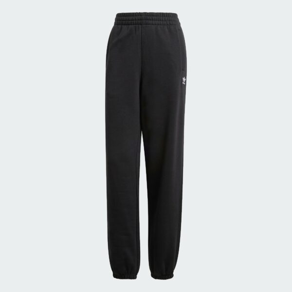 Pantalones de chándal sueltos de vellón Adidas Essentials para mujer-