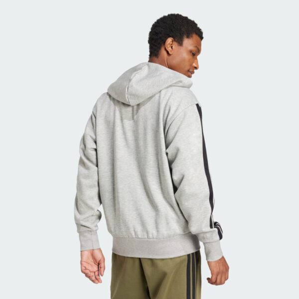 Sudadera con capucha polar  Essentials 3 bandas para hombre-