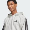 Sudadera con capucha polar  Essentials 3 bandas para hombre-
