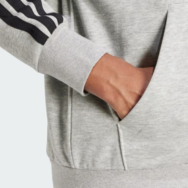 Sudadera con capucha polar  Essentials 3 bandas para hombre-