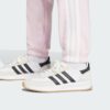 Pantalones con puños de felpa francesa Adidas Essentials de 3 bandas para mujer-