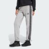 Pantalones con puños de felpa francesa Adidas Essentials de 3 bandas para mujer-