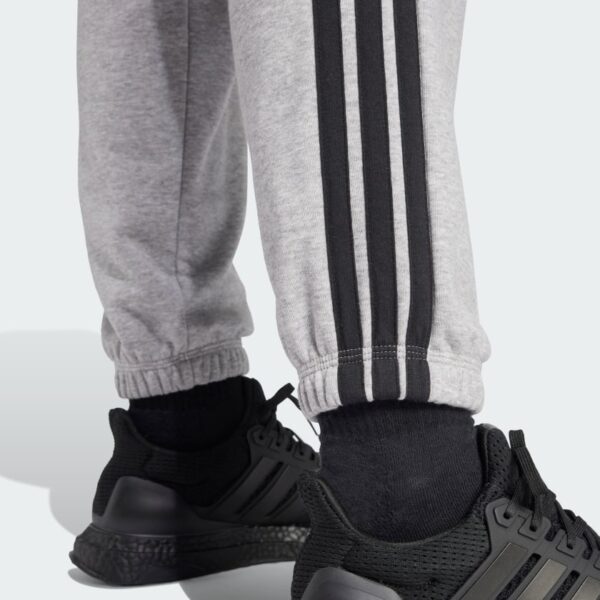 Pantalones con puños de felpa francesa Adidas Essentials de 3 bandas para mujer-