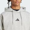 Sudadera con capucha polar Adidas Essentials 3 bandas para hombre-