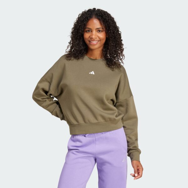 Sudadera Adidas Essentials para mujer con logotipo pequeño Feelcozy-