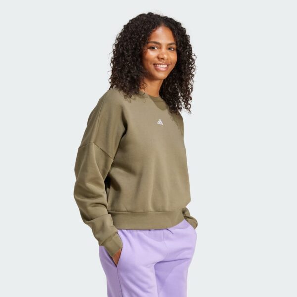 Sudadera Adidas Essentials para mujer con logotipo pequeño Feelcozy-