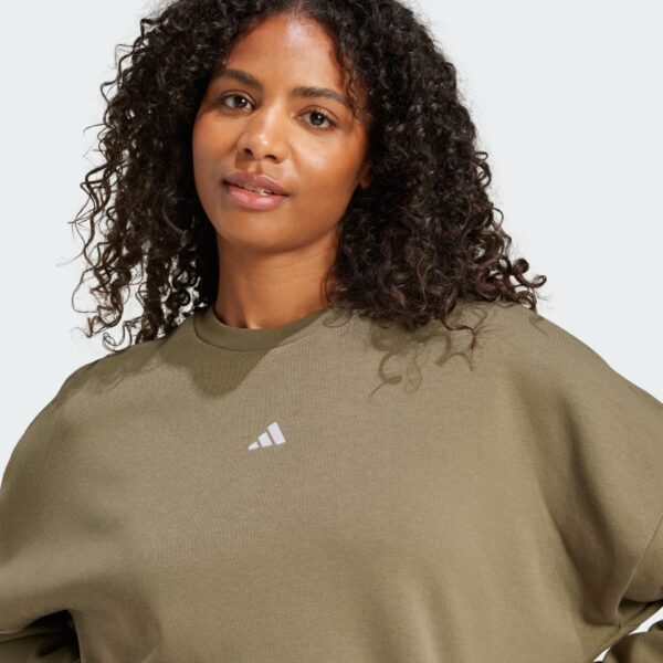 Sudadera Adidas Essentials para mujer con logotipo pequeño Feelcozy-