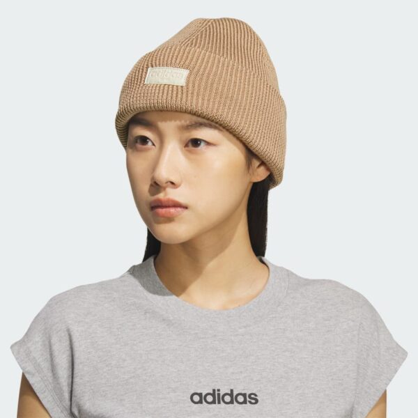 Gorro plegable con puño premium para mujer -