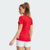 Camiseta deportiva de voleibol de manga corta Adidas para mujer HILO-