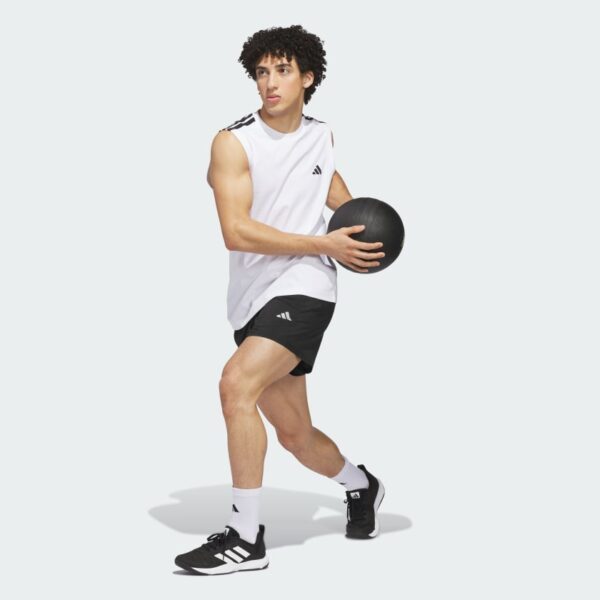 Pantalones cortos de entrenamiento tejidos Adidas Train Essentials para hombre-
