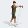 Pantalones Cortos de Entrenamiento Adidas  Train Essentials Piqué 3 Rayas-