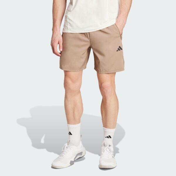 Pantalones cortos de entrenamiento tejidos Adidas Train Essentials para hombre-