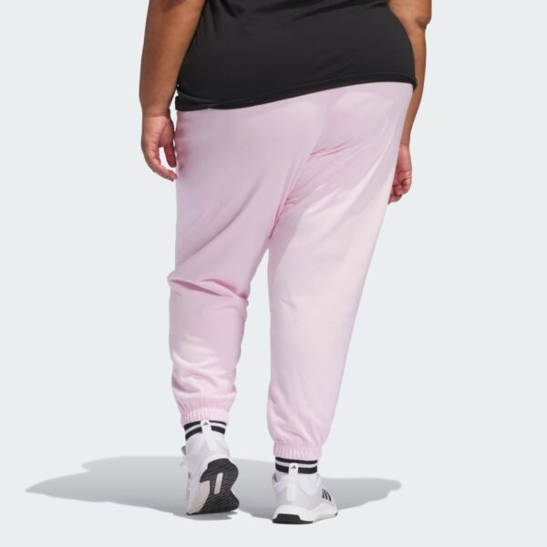 Pantalones con puños de felpa francesa con logotipo pequeño incluido Adidas Essentials para mujer-
