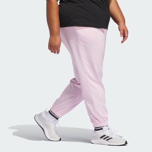 Pantalones con puños de felpa francesa con logotipo pequeño incluido Adidas Essentials para mujer-