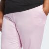 Pantalones con puños de felpa francesa con logotipo pequeño incluido Adidas Essentials para mujer-
