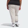 Pantalones con puños de felpa francesa con logotipo pequeño incluido Adidas Essentials para mujer-