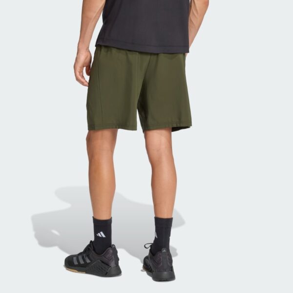 Pantalones cortos de entrenamiento tejidos Adidas Train Essentials para hombre-