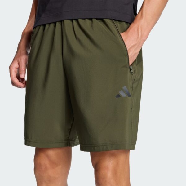 Pantalones cortos de entrenamiento tejidos Adidas Train Essentials para hombre-
