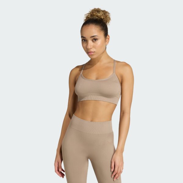 Sujetador tejido soporte ligero  Workout Essentials para mujer-