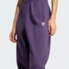 Pantalones de chándal sueltos de vellón Adidas Essentials para mujer-