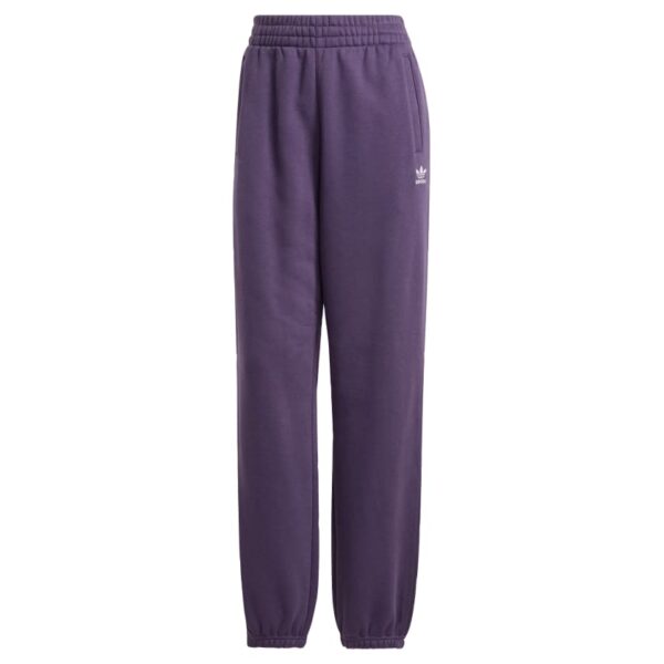 Pantalones de chándal sueltos de vellón Adidas Essentials para mujer-