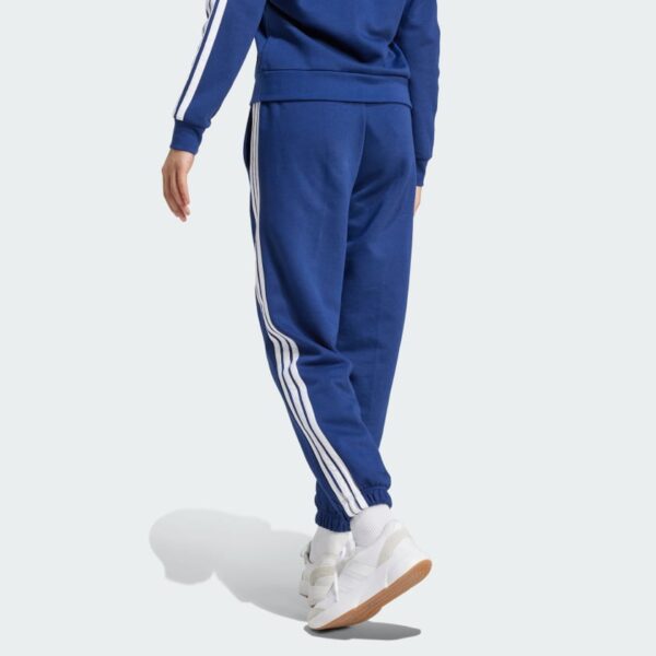 JX7696_23_hover_model.jpg Pantalones holgados de vellón de 3 bandas Adidas Essentials para mujer-