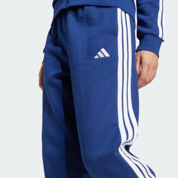 JX7696_42_detail.jpg Pantalones holgados de vellón de 3 bandas Adidas Essentials para mujer-
