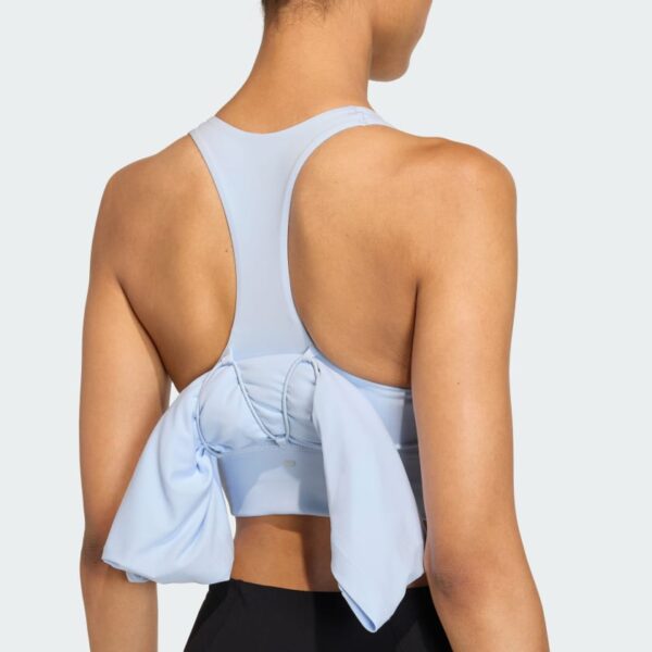 Sujetador de soporte medio con bolsillo para correr Adidas adi365 para mujer-