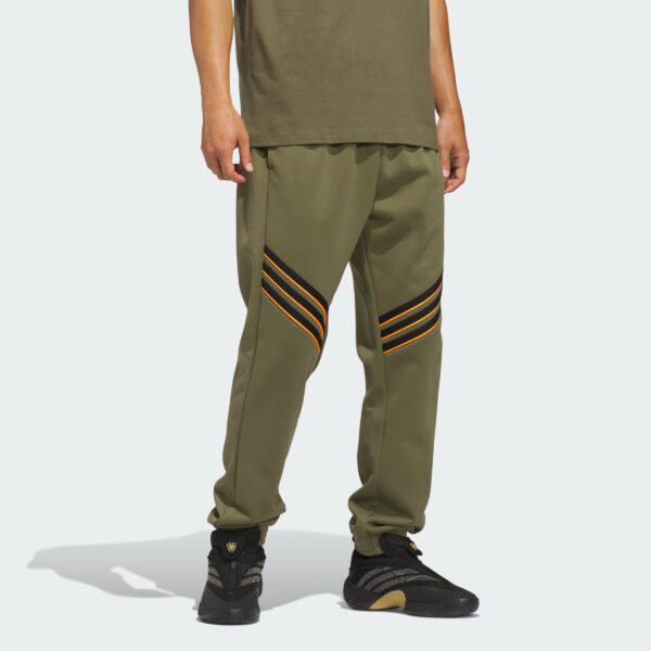 Pantalones Adidas  Baloncesto Loco Cálido Polar-