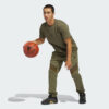 Pantalones Adidas  Baloncesto Loco Cálido Polar-