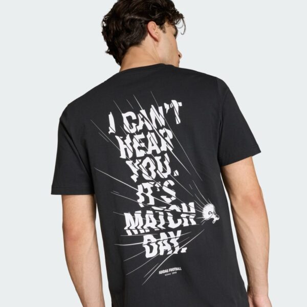 CAMISETA ADIDAS HOMBRE FÚTBOL ESLOGAN GRÁFICO-