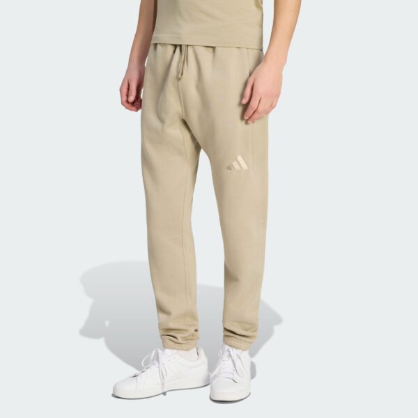 Pantalones cónicos regulares de vellón Adidas para hombre TODAS LAS TALLAS-