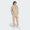 Pantalones cónicos regulares de vellón Adidas para hombre TODAS LAS TALLAS-