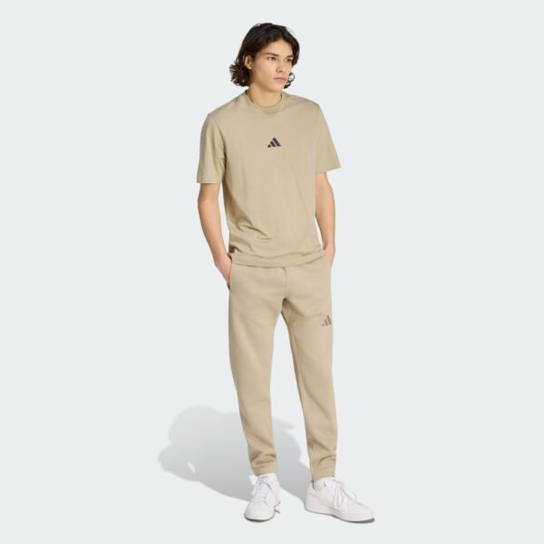 Pantalones cónicos regulares de vellón Adidas para hombre TODAS LAS TALLAS-