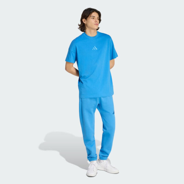 Pantalones cónicos regulares de vellón Adidas para hombre TODAS LAS TALLAS-